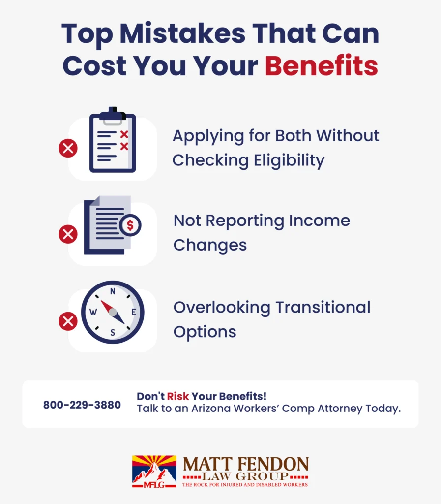 Top Mistakes That Can Cost You Your Benefits