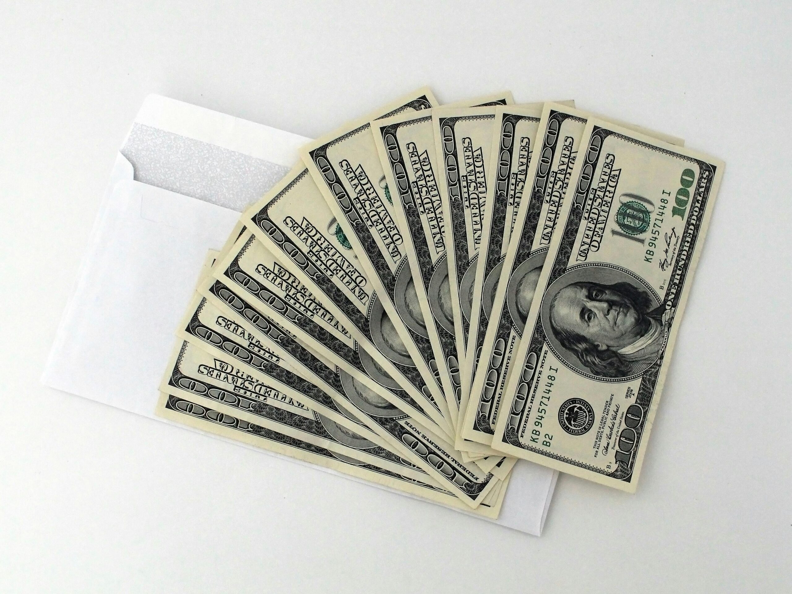 Back payments in cash.